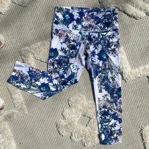 Floral Workout Leggings S